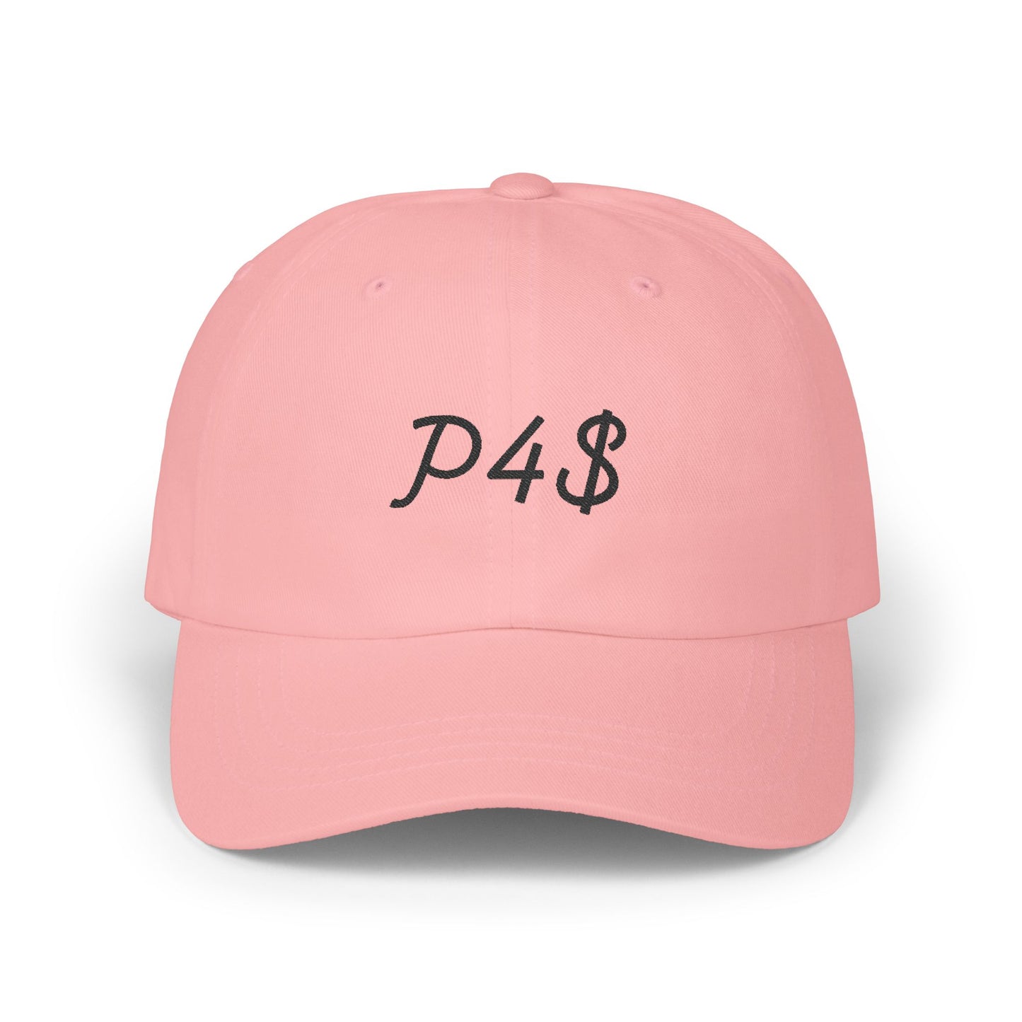 Classic Dad Hat - Black P4$