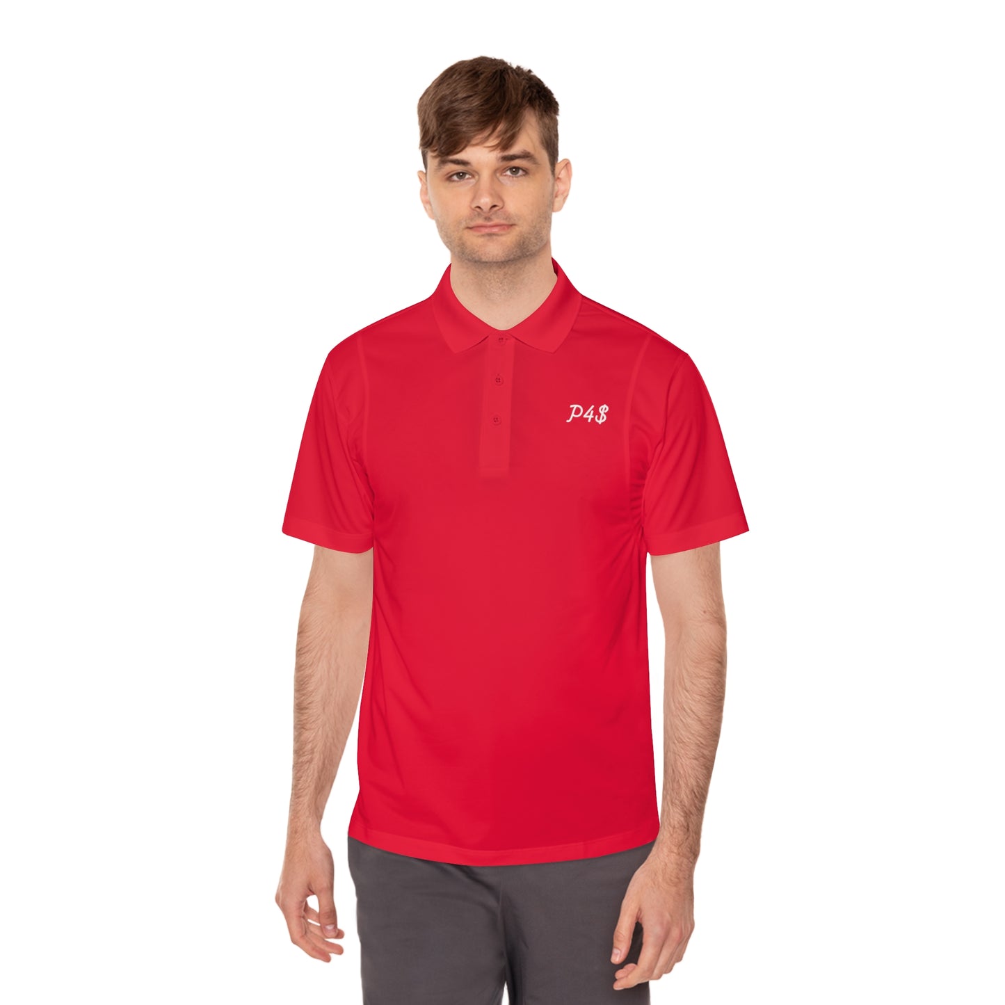 Cursive Men's Sport Polo - P4$