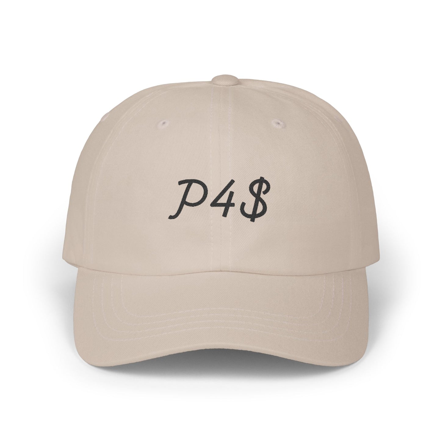 Classic Dad Hat - Black P4$