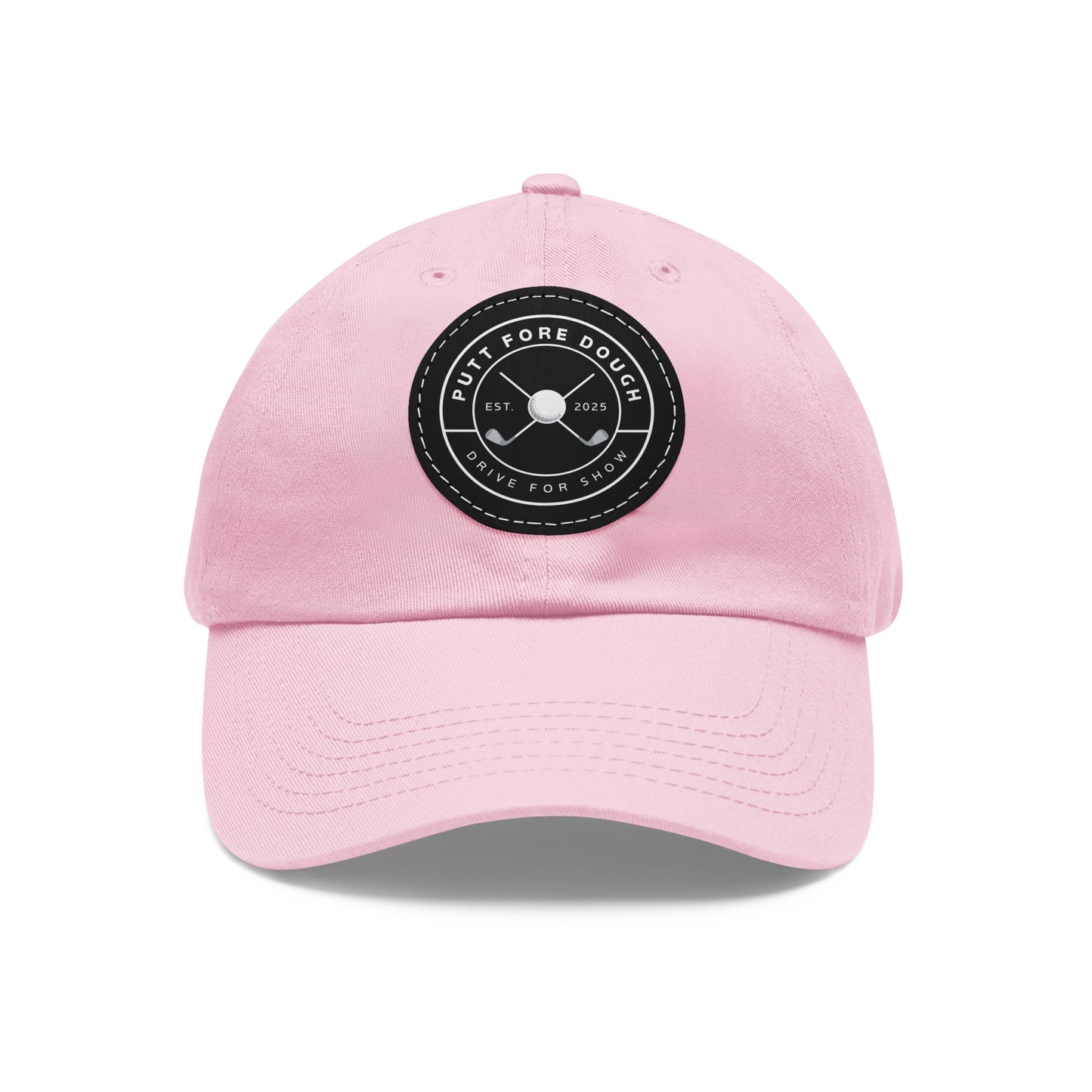 Leather Patch Dad Hat