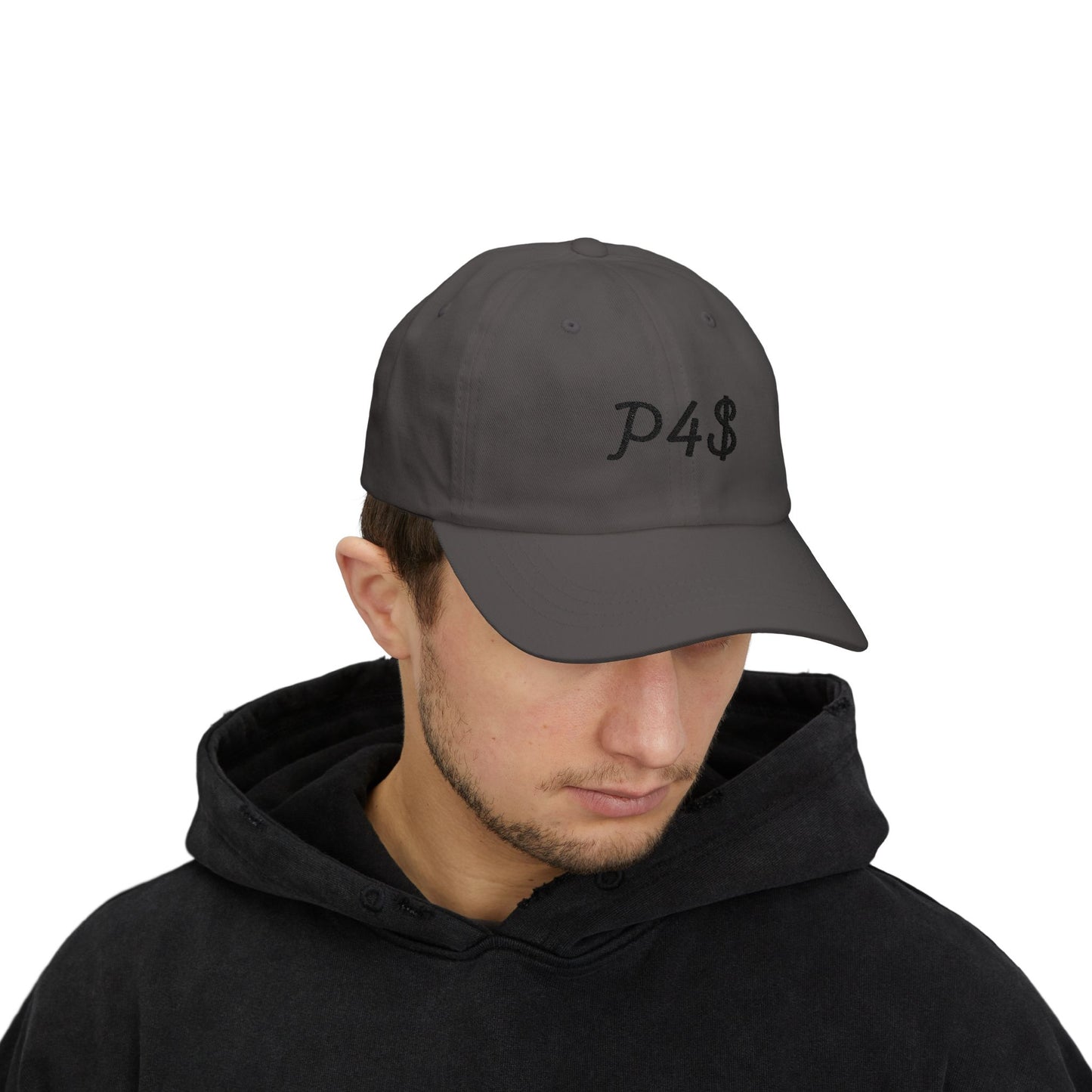 Classic Dad Hat - Black P4$