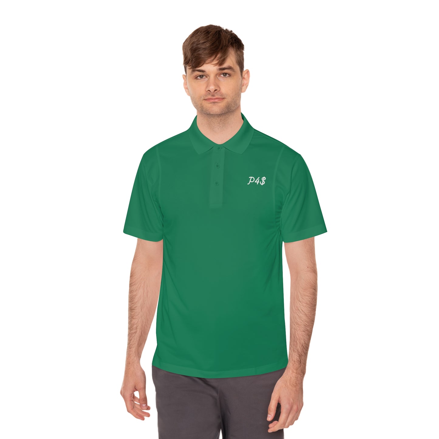 Cursive Men's Sport Polo - P4$