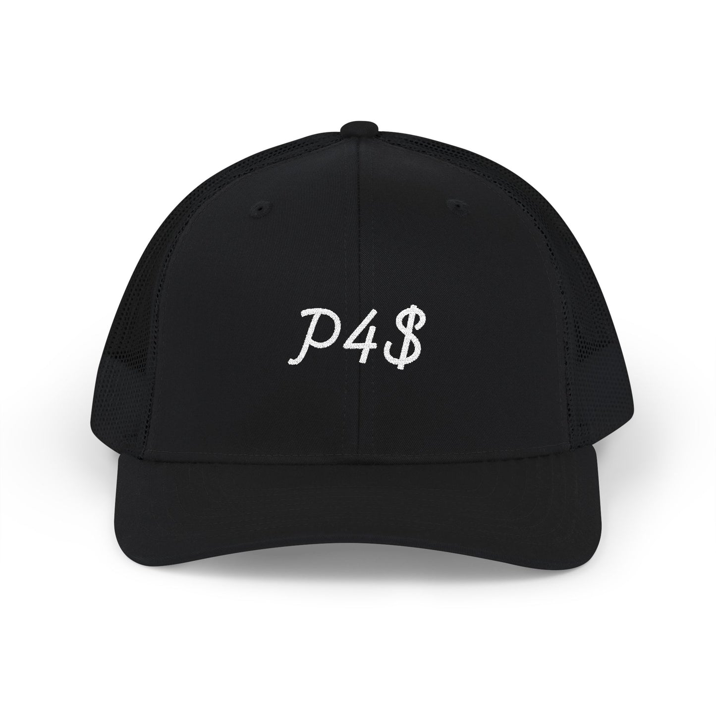 Snapback Trucker Cap with Embroidery - White Logo