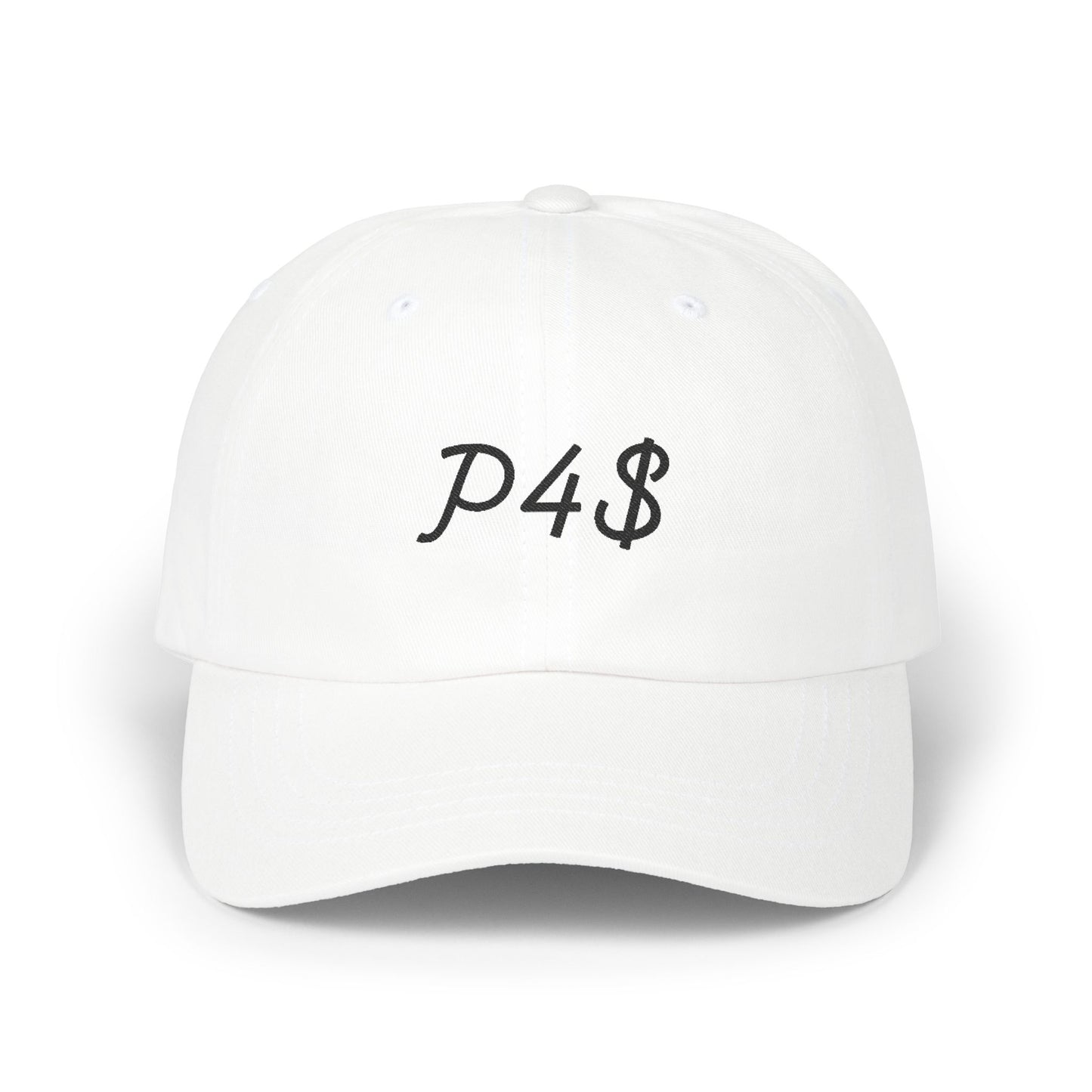 Classic Dad Hat - Black P4$