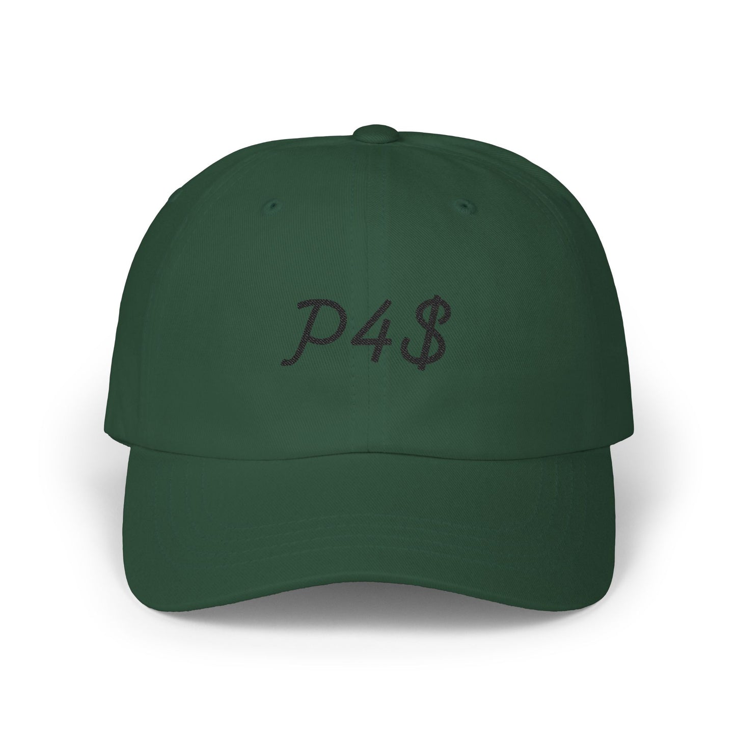 Classic Dad Hat - Black P4$