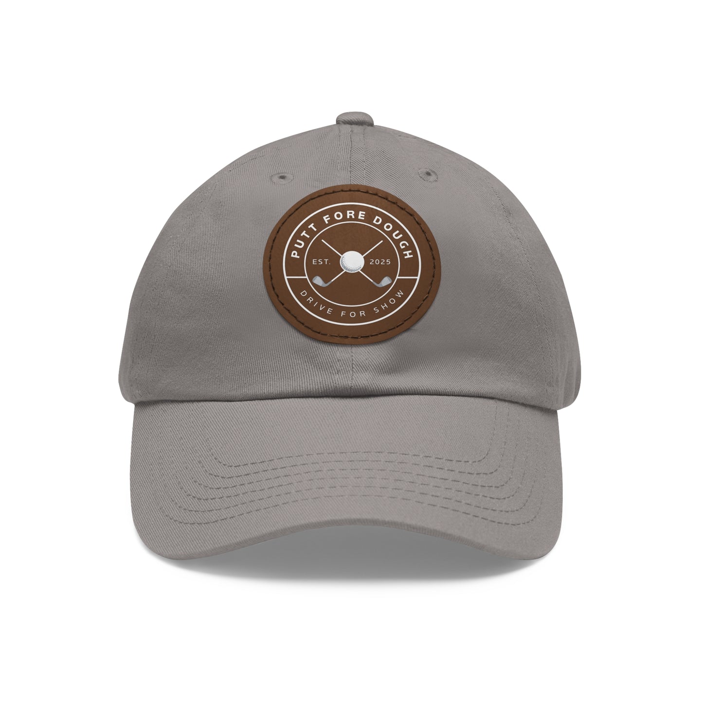 Leather Patch Dad Hat