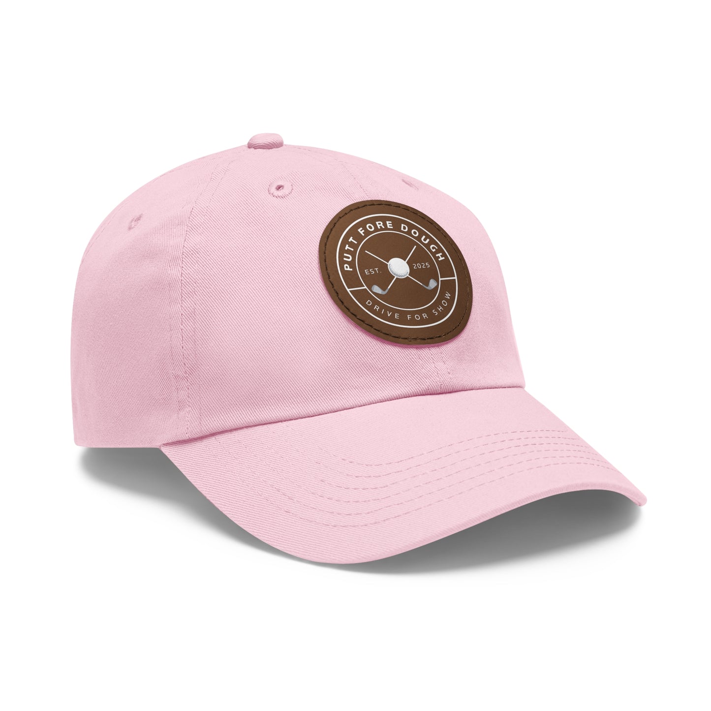 Leather Patch Dad Hat