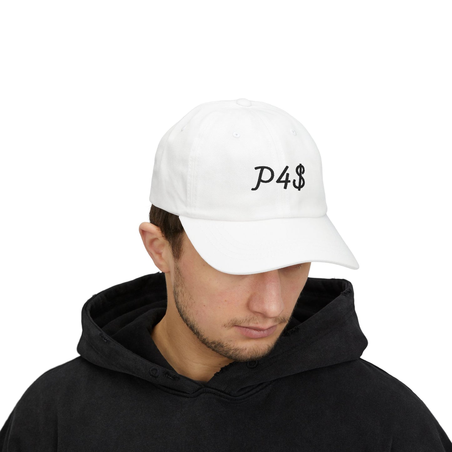 Classic Dad Hat - Black P4$