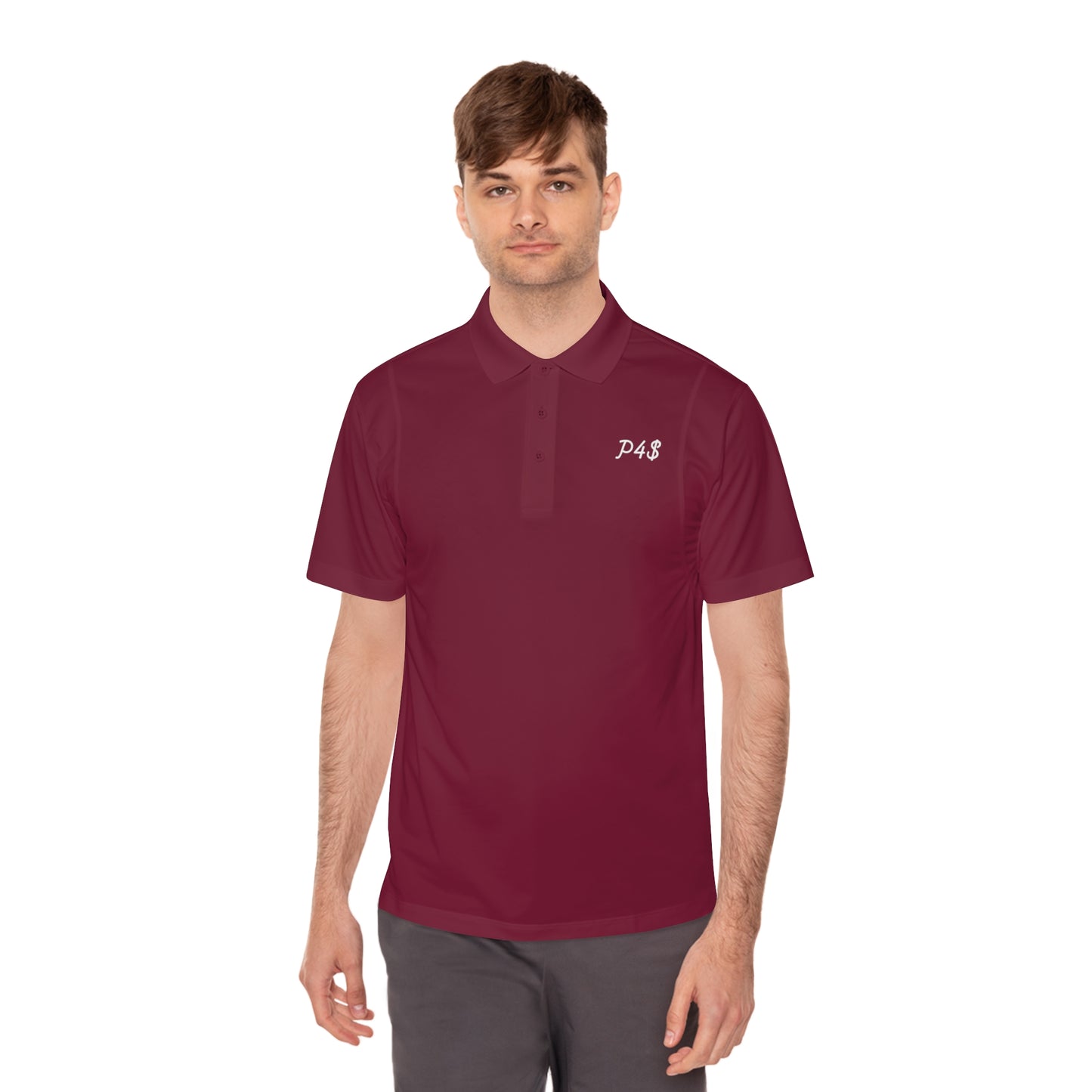 Cursive Men's Sport Polo - P4$