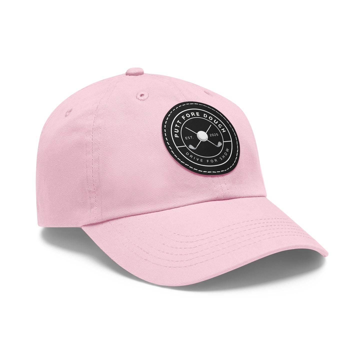 Leather Patch Dad Hat