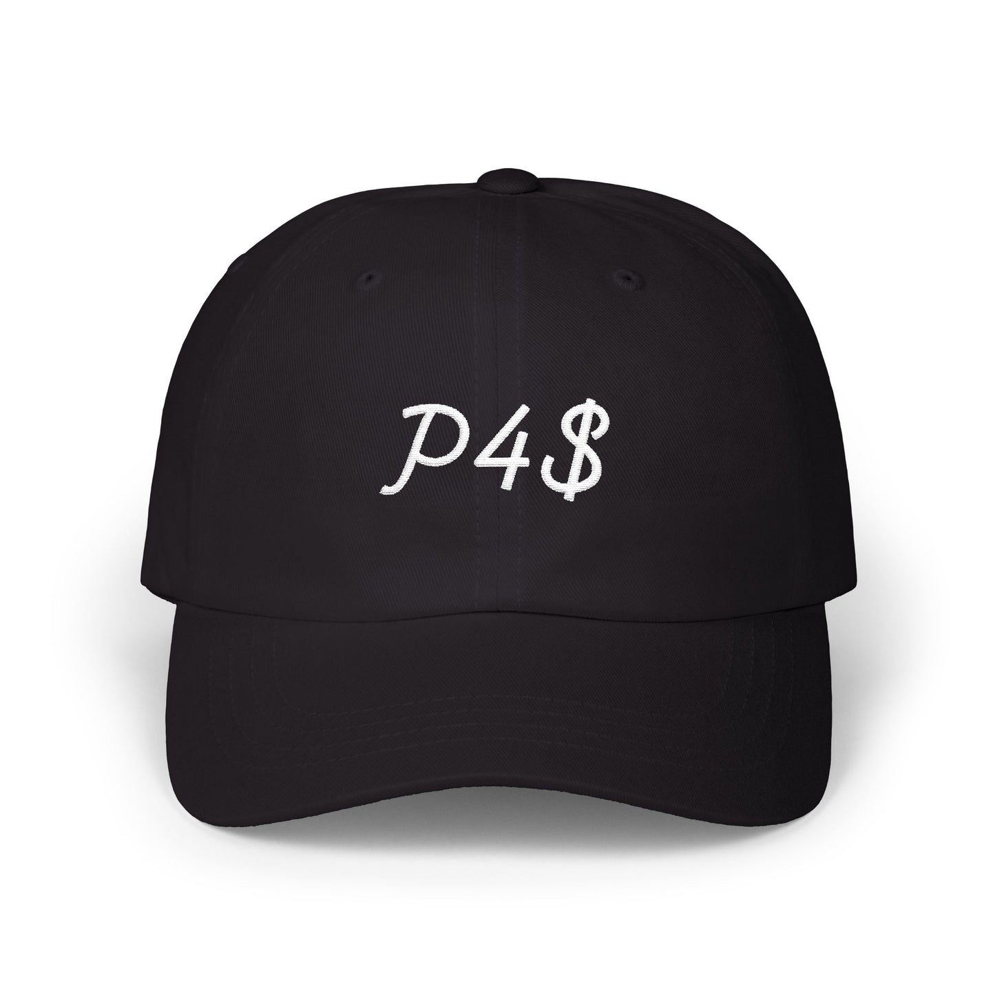 Classic Dad Hat - White P4$