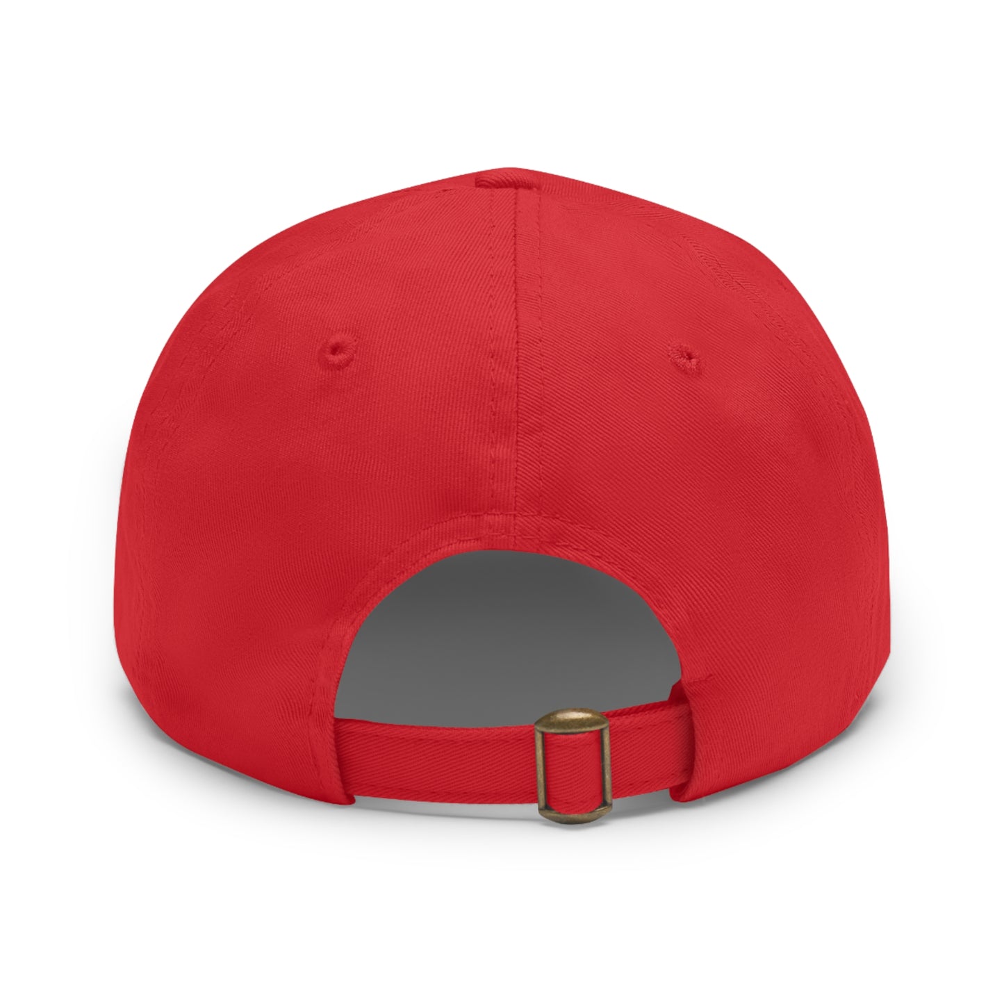 Leather Patch Dad Hat