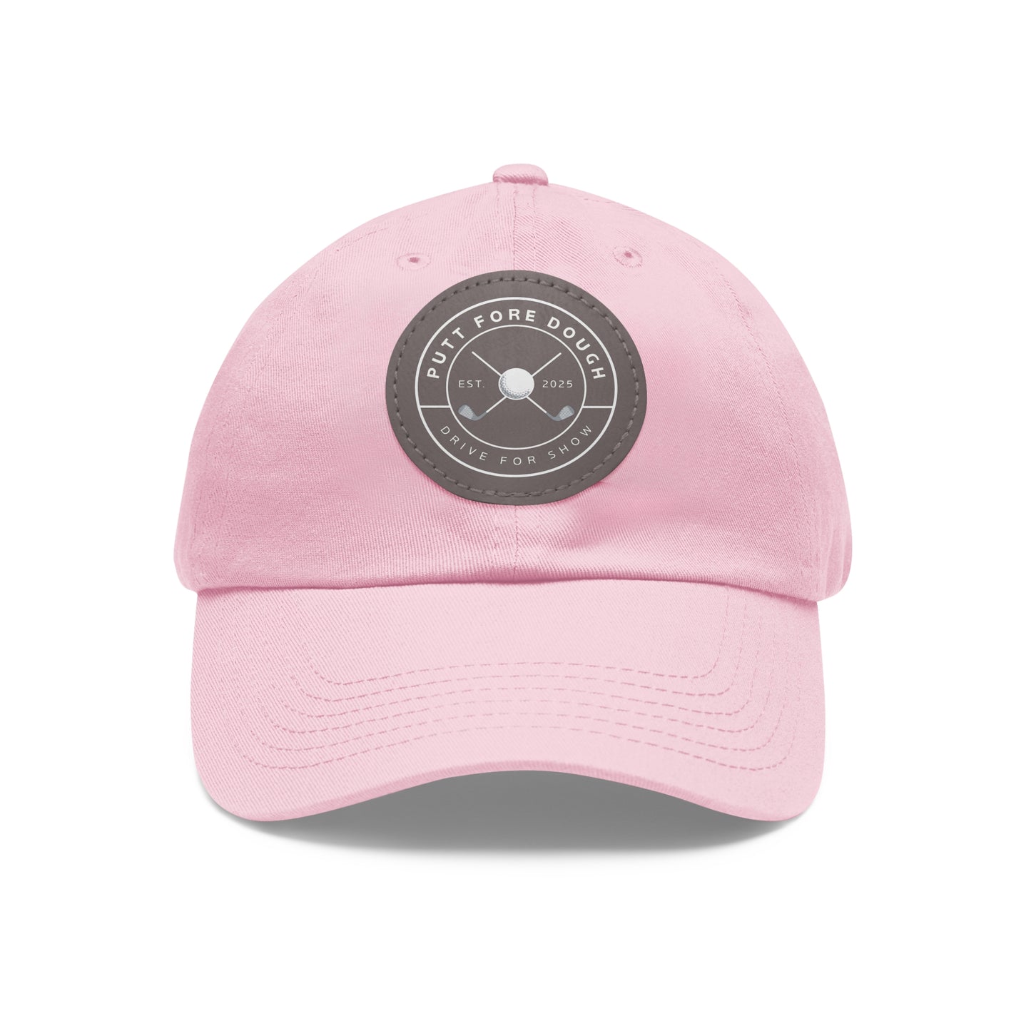Leather Patch Dad Hat