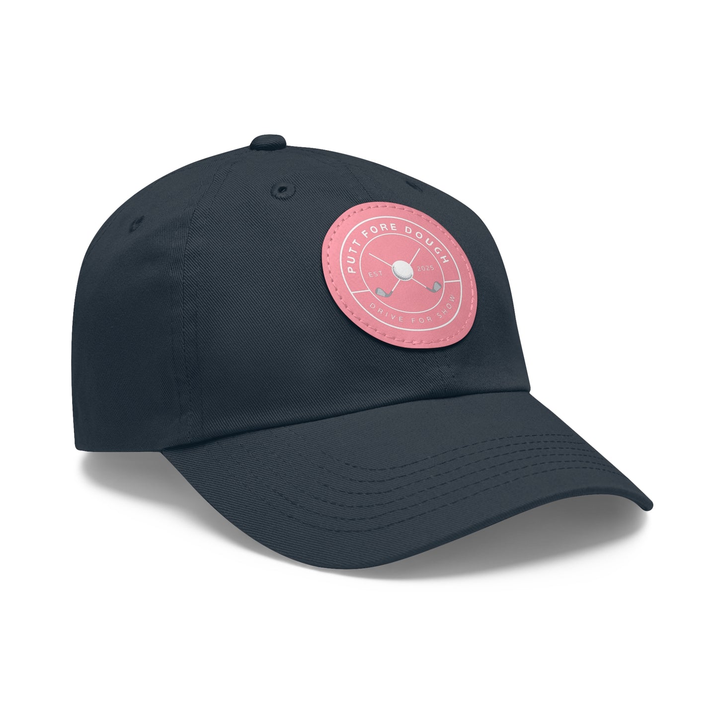 Leather Patch Dad Hat