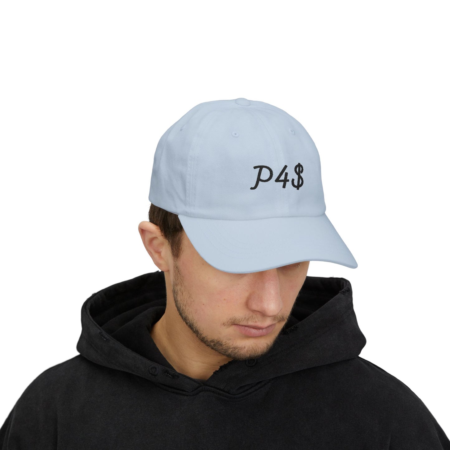 Classic Dad Hat - Black P4$