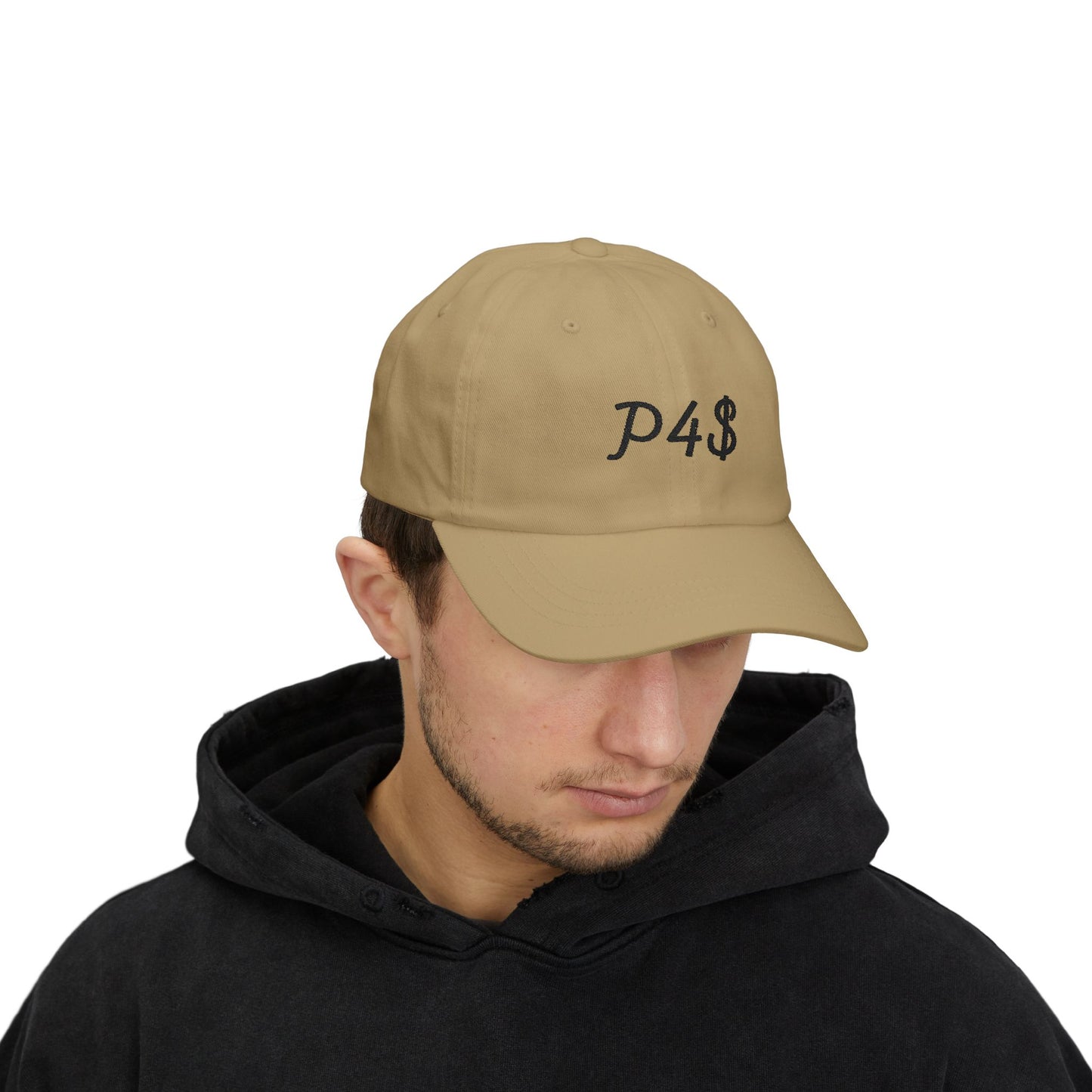 Classic Dad Hat - Black P4$