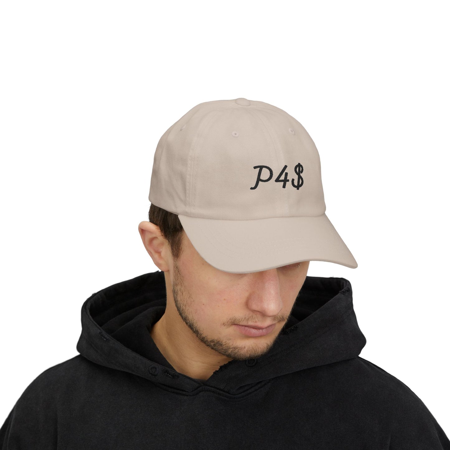 Classic Dad Hat - Black P4$