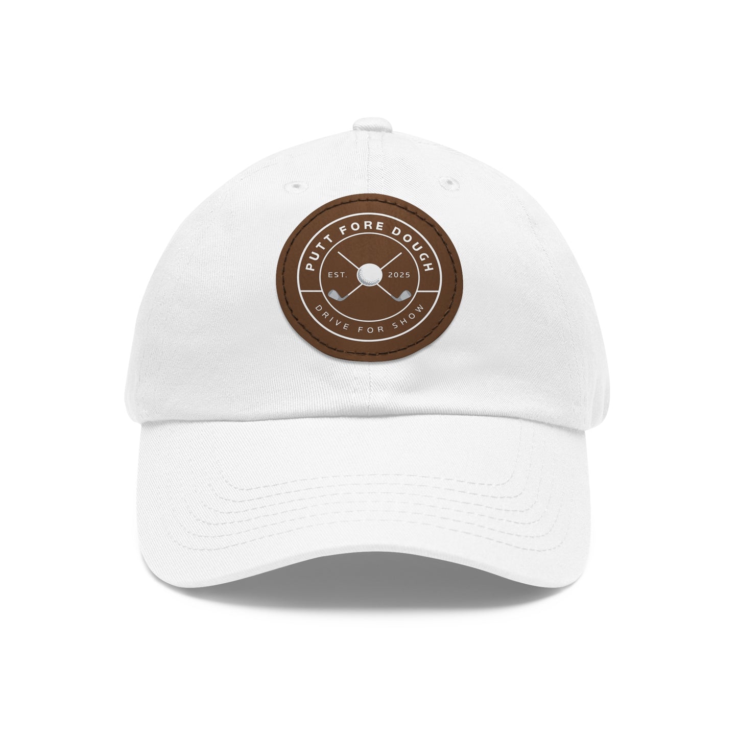 Leather Patch Dad Hat