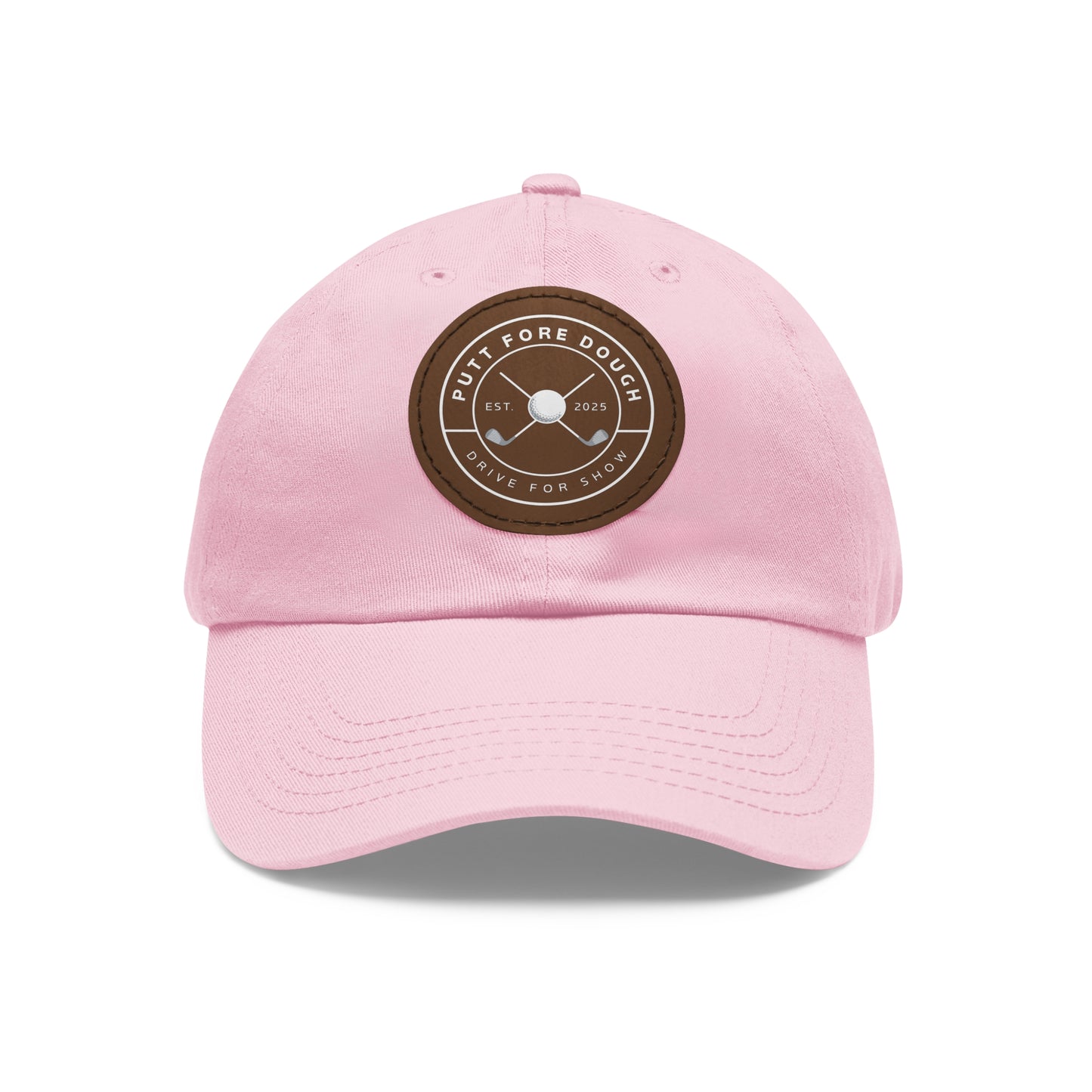 Leather Patch Dad Hat