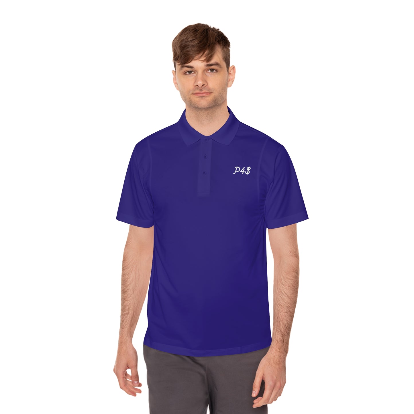 Cursive Men's Sport Polo - P4$