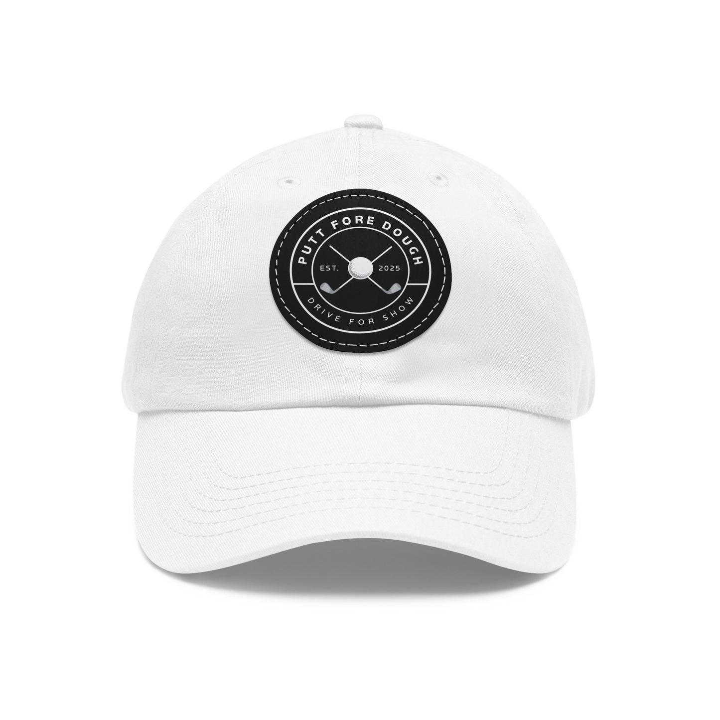 Leather Patch Dad Hat